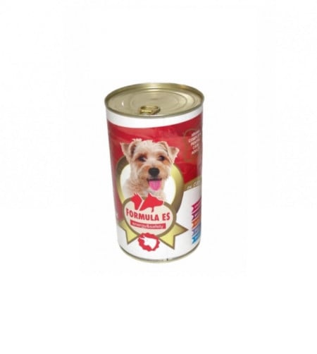 Conserva hrana umeda din carne de vita pentru caini, Formula ES, 1240g
