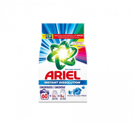 Detergent automat Ariel Color Touch Of Lenor 60 spalari, 4.5 Kg