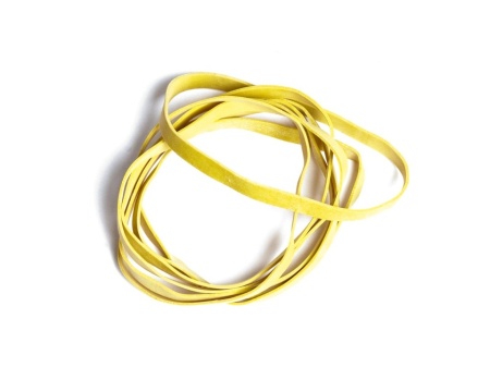 Elastic Scriva diametru 80 mm, 7 mm cauciuc natural, 1 kg - Img 2
