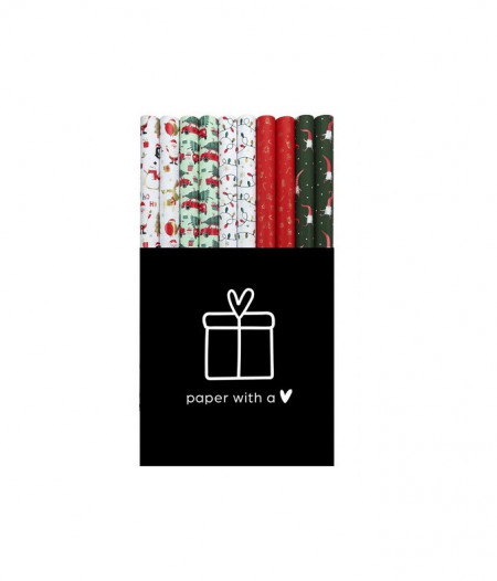 Hartie ambalaj 70 x 200 cm, 80g/mp, Jolly Party Rotolux