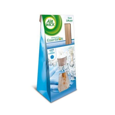 Odorizant camera, Air Wick Reed Diffuser Essential Oils Cool Linen&Liliac 25ml