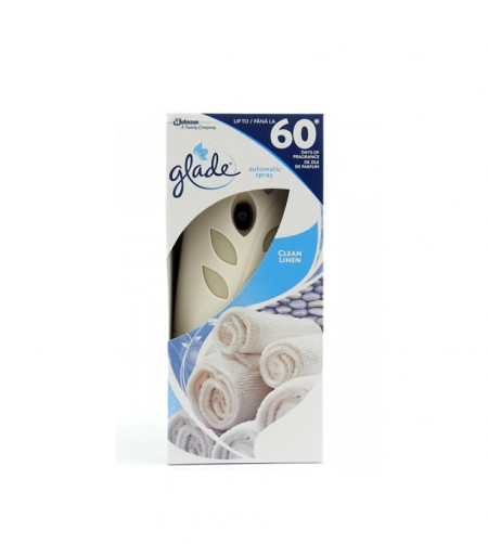 Odorizant camera Automatic Glade Clean Linen, 269 ml
