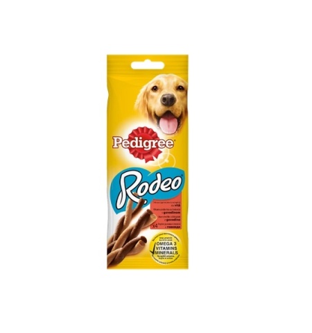 Recompense pentru caini Pedigree Rodeo Vita S/M/L 70 g
