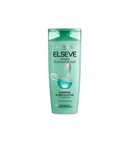 Sampon L'Oreal Paris Elseve Argila Extraordinara pentru par normal spre gras, 400 ml