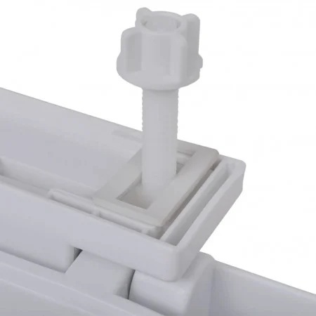 Capac WC alb cu amortizor SAVA RONA, dimensiune universala, sezut comfortabil, Duroplast, antibacterian - Img 6