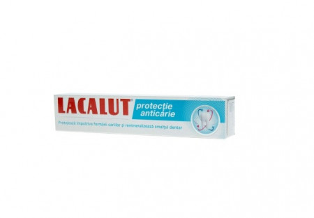 Pasta de dinti medicinala Lacalut White Alpenminze 75ml - Img 2