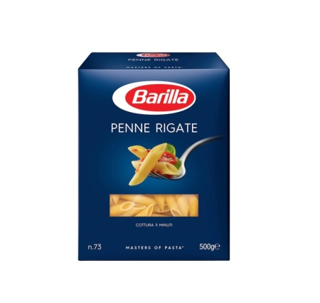 Paste scurte penne rigate n73 Barilla, 500g