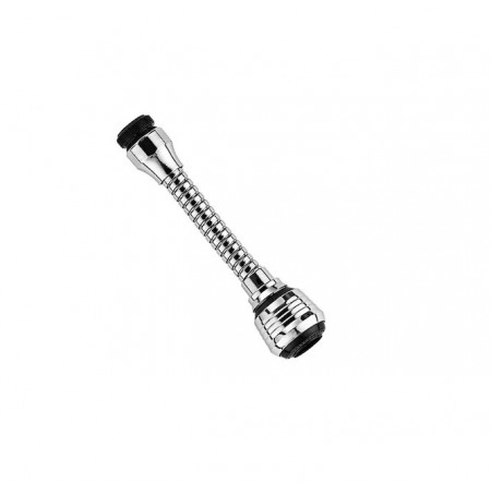 Prelungitor flexibil universal pentru robinet, 2 tipuri de jet si rotatie - Turbo Flex 360°