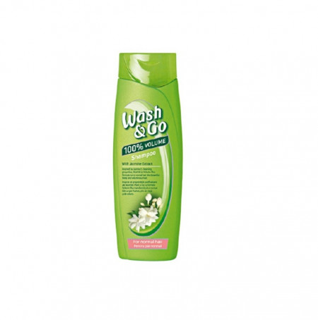 Sampon Wash&Go cu Extract de Iasomie, pentru Par Normal, 360 ml