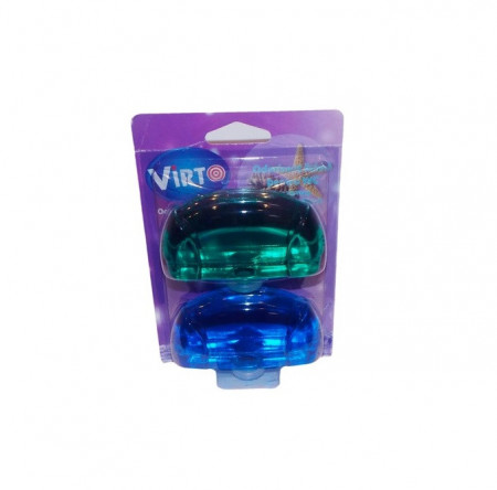 Set 2 rezerve odorizant lichid pentru WC Virto, 2x55 ml, Ocean+Forest