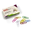 Agrafe metal colorate 33 mm Evo 100 buc/cutie
