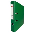 Biblioraft A4, plastifiat, margine metalica, 50 mm, Optima Buget - verde