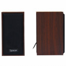 Boxe Laptop, Spacer 2.0, RMS: 6W control volum, USB power, carcasa lemn - Img 3