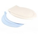 Capac WC din PP, Romtatay 40501, alb, inchidere standard, 375 x 460 mm - Img 2