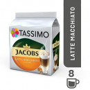 Capsule cafea JACOBS Tassimo Caramel Macchiato, 8 capsule cafea + 8 capsule lapte, 268g - Img 2