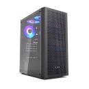 Carcasa Gaming PCCooler 3 ventilatoare ARGB, Middle Tower, ATX