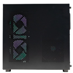 Carcasa gaming Spacer Aquarium Mini Tower, sticla securizata, 3 x ARGB, Cooler USB 3.0 x 1 - Img 6