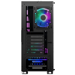 Carcasa NJOY Fort, RGB, Mid Tower, Black - Img 4