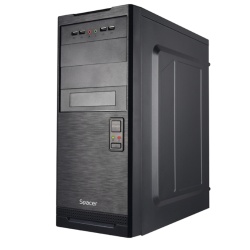 Carcasa Spacer SPCS-OC-STYLE, Mid Tower, Black - Img 2