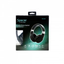 Casti Bluetooth Spacer Onyx cu microfon, Wireless, Radio FM, microSD, AUX, Control pe casti - Img 7