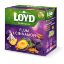 Ceai de Prune Dulci cu Scortisoara si Smochine Piramide Loyd Warrm Spice 40g, 20 plicuri/cutie - Img 2