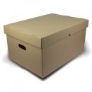 Container arhivare cu capac detasabil si manere 538*382*275 pentru 7 bibliorafturi