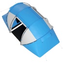 Cort de Camping pentru 6 Persoane Impermeabil Stâlpi din Fibră de Sticlă 460 × 230 × 195cm - Img 9