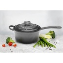 Cratita Cooking by Heinner Marble Grey cu capac, fonta emailata, 19X9 cm, 1.8 L - Img 5