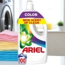 Detergent lichid Ariel Color, 100 spalari 4.5 L