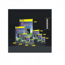 Display plastic cu magneti, pentru pliante, forma T, A7-portrait (74 x 105mm), KEJEA - transparent