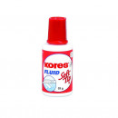 Fluid corector pe baza de solvent cu burete Kores 25ml
