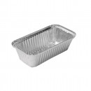 Forma Mare Aluminiu pentru Cozonac, 25 x 13,4 x 6.8 cm, Set 10 buc