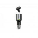 Incarcator auto cu casca bluetooth v4.0, port USB 5V/2.4A, handsfree, Serioux SRXS-CC01