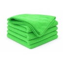 Lavete din microfibră verde 40×40 cm, set 5 bucăți