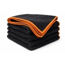 Lavete microfibră profesionale Detailing Auto 40×40 – Black Pro, 5 buc/set