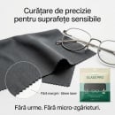 Lavete microfibră Professionala pentru geamuri GlassPro 40×40 cm, 4 buc/set - Img 2