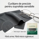 Lavete microfibră professionale pentru geamuri - GlassPro 40×40 cm, 4 buc/set - Img 2