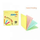 Magic notes autoadeziv 76 x 76 mm, 100 file, Stickn - 4 culori