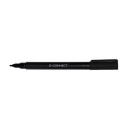 Marker CD/DVD, varf fetru - 0.6mm, Q-Connect - negru