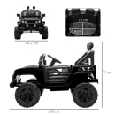 Masina electrica Jeep 4x4 pentru copii 3-5 ani, telecomanda, 12V - Img 7