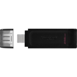 Memorie USB Kingston DataTraveler 70 256GB, USB Type-C, Negru - Img 2