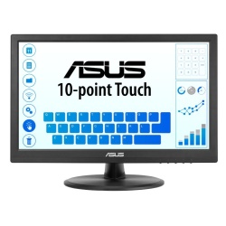 Monitor Consumer Asus VT169HE, 15.6", 1920 x 1080 pixeli, Touchscreen, Black, 3 ani Garantie - Img 2