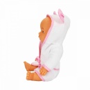 Papusa bebelus, Bebelou, Dollz n More, Timpul pentru baita, 35 cm, roz - Img 5