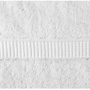 Prosop pentru fata, din bumbac, 50 x 90 cm, 500gr/mp, Alb - Img 3