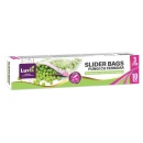 Pungi alimentare cu fermoar, Luxia, 3L/10 buc, cutie