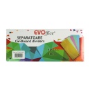 Separatoare carton pentru biblioraft, 160g/mp, 100 x 240 mm, 100/set - Img 6