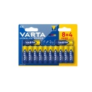 Set 12 Baterii alcaline Varta Longlife Power R6 AA