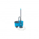 Set Curatenie Mop Rotativ Cu Roti 360, Zambak, 17 litri