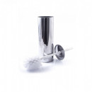 Set perie WC cu suport Otel Cromat