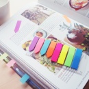 Stick index plastic color 42 x 12 mm, 5 x 25 file/set, Stickn - Img 4